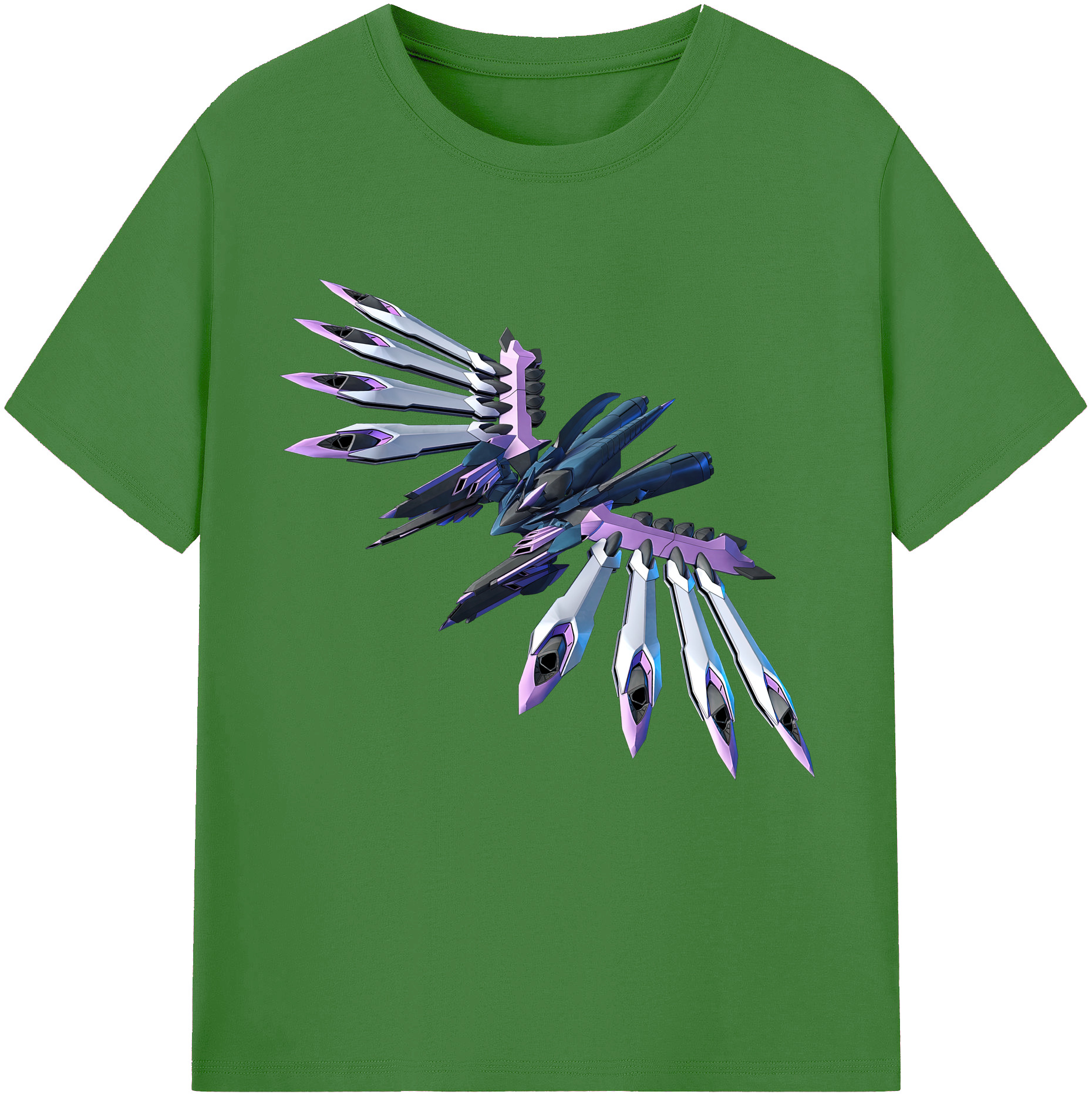 （画像用） 機動戦士ガンダム Mobile Suit Gundam レディースカジュアルプリントTシャツ（綿100％）